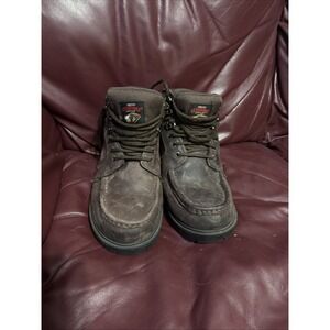 HERMAN SURVIVORS Wilderness Men's Sz 10 Brown Leather Ankle Boots Waterproof